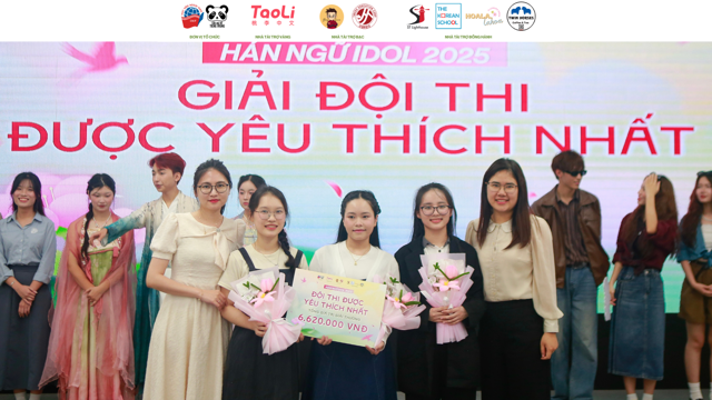 Đội “小花仙 - Tiểu Hoa Tiên” gây ấn tượng với hai giải Nhì và giải “Đội thi được yêu thích nhất”