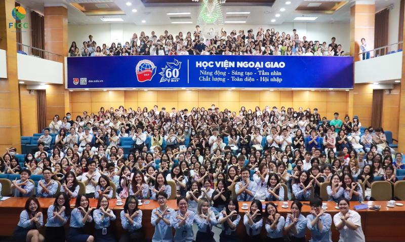 "FICC – My Destiny" is a distinctive slogan of the Faculty.