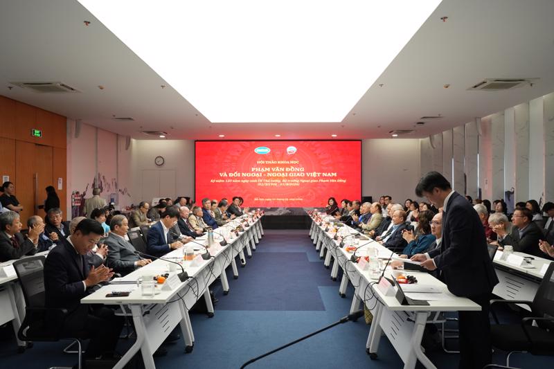 Hội thảo khoa học “Phạm Văn Đồng và đối ngoại - ngoại giao Việt Nam”