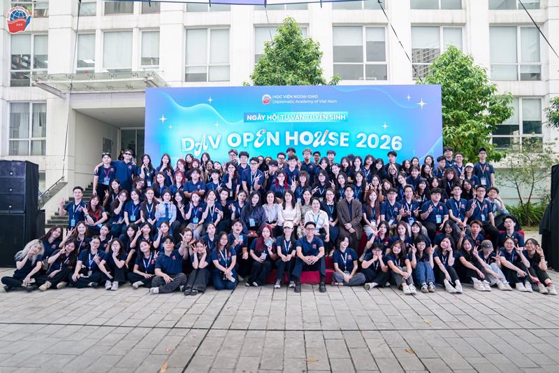 Ngày hội Tư vấn Tuyển sinh Học viện Ngoại giao 2026